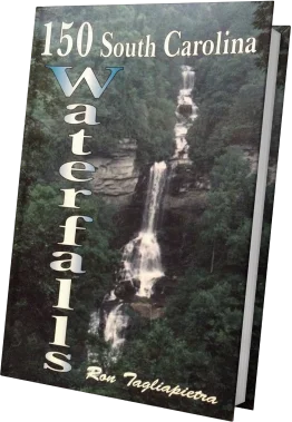 150 South Carolina Waterfalls book mockup